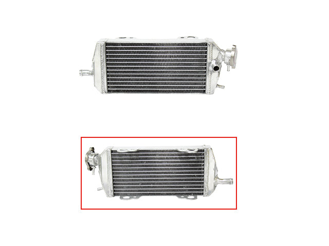Radiator GasGas EC200 07-11, EC250 07-11, EC300 07-11, MC200 07-11, MC250 07-11, MC300 07-11 Reinforced Standard Capacity Left (with cap)