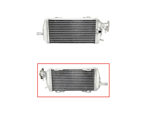 Radiator GasGas EC200 07-11, EC250 07-11, EC300 07-11, MC200 07-11, MC250 07-11, MC300 07-11 Reinforced Standard Capacity Left (with cap)