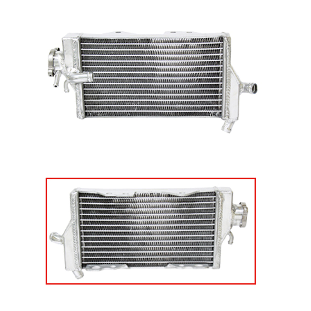 Radiator Honda CR250R 00-01 Reinforced Standard Capacity Right (with cap)