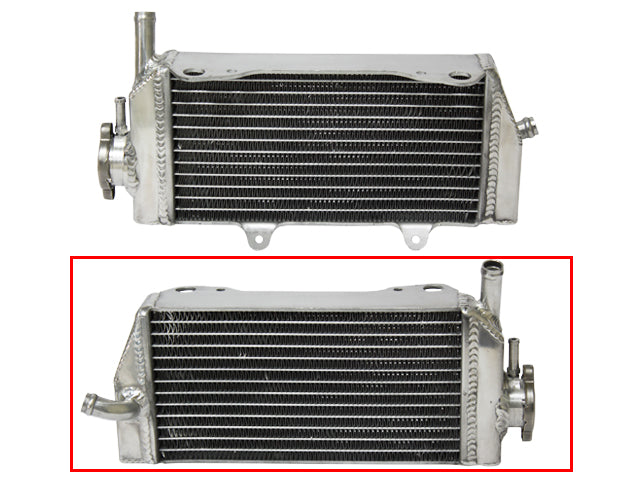 Radiator Honda CRF450X 05-16 Reinforced Standard Capacity Right (with cap)