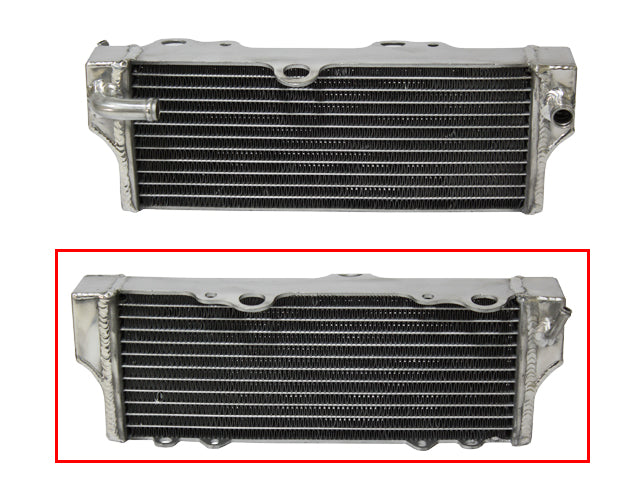 Radiator Husqvarna CR125 00-08, WR125 00-08, WR250 00-10, CR250 00-05, WR300 09-10 Reinforced Increased Capacity Left