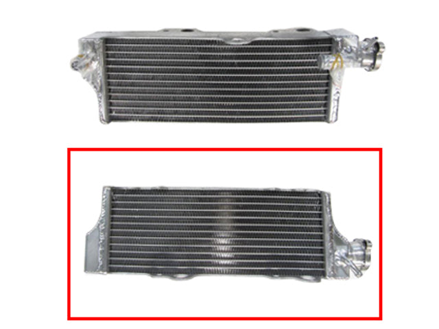 Radiator Husqvarna CR125 00-08, WR125 00-08, WR250 00-10, CR250 00-05, WR300 09-10 Reinforced Increased Capacity Right