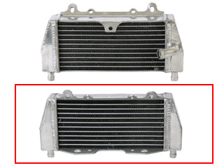 Radiator Kawasaki KX125 94-02, KX250 94-02 Reinforced Standard Capacity Left