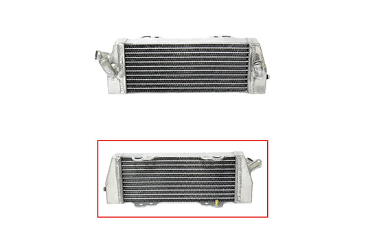 Radiator KTM SX125 98-06, SX144 98-06, SX150 98-06, EXC125 98-06, SX250 03-06 Reinforced Standard Capacity Right