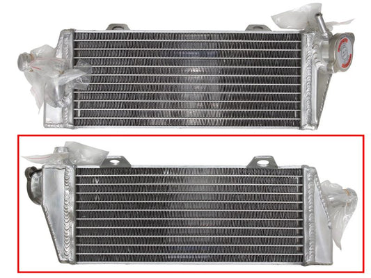 Radiator KTM SX125 16-18, SX250 17-18, SXF250 16-18, SXF350 16-18, EXCF250 17-18, EXCF350 17-18 Reinforced Increased Capacity Right (with cap)
