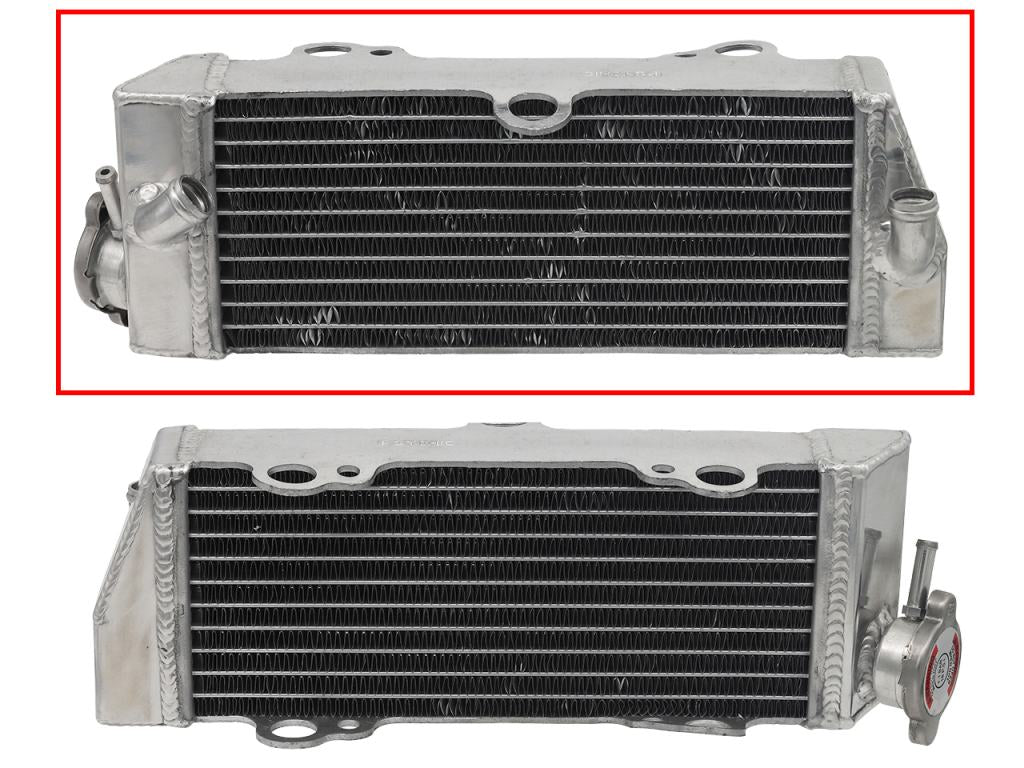 Radiator KTM SX85 03-10, SX105 03-10 Reinforced Standard Capacity Left (with cap)
