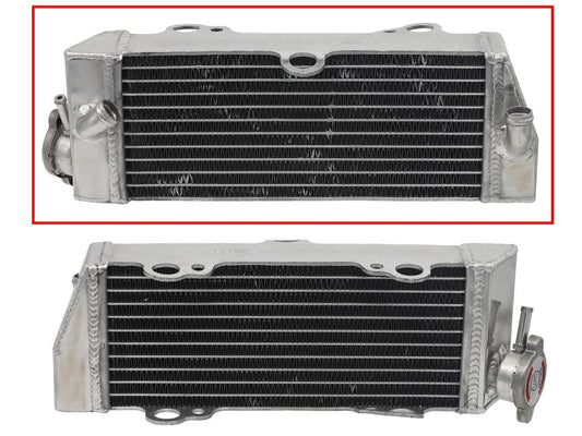 Radiator KTM SX85 03-10, SX105 03-10 Reinforced Standard Capacity Left (with cap)