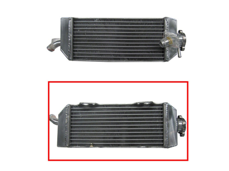 Radiator KTM SX450 03-07, EXC450 03-07, SX525 03-07, EXC525 03-07 Reinforced Standard Capacity Left (with cap)