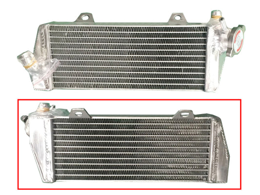 Radiator KTM SXF450 17-18, XCF505 17-18, Husqvarna FC450 17, FE450 17, FS450 17, FE501 17 Reinforced Increased Capacity Right (with cap)