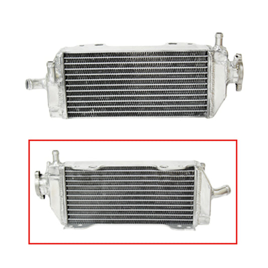 Radiator Suzuki RM125 01-06 Reinforced Standard Capacity Right (with cap)