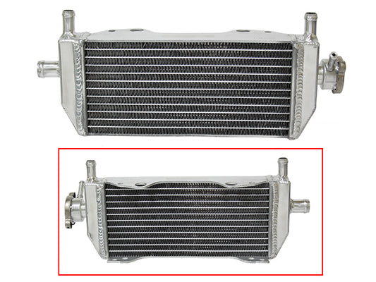 Radiator Suzuki RM250 01-08 Reinforced Standard Capacity Right (with cap)