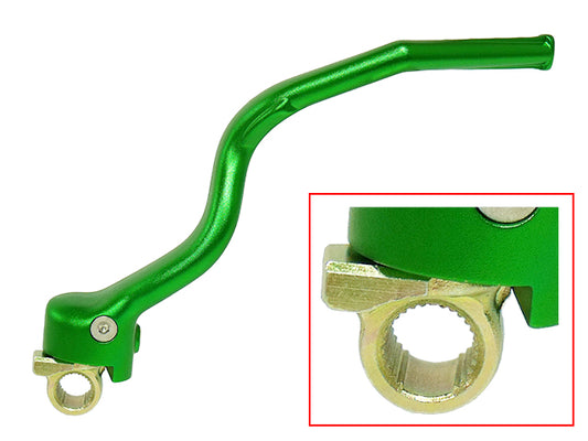 Kickstarter Lever Kawasaki KXF250 13-16 Green