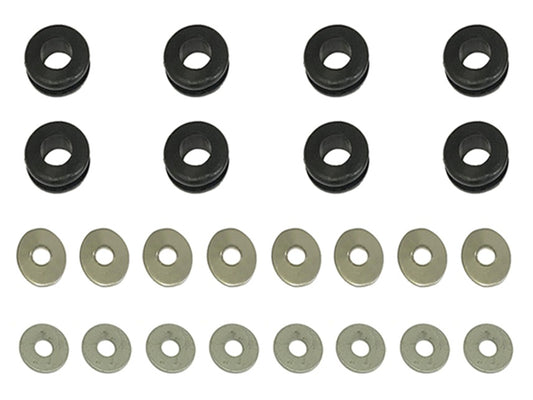 Radiator Mounts KTM, Husqvarna, Husaberg (8 sets: washers, spacers & rubbers)
