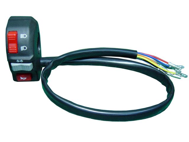 Combined Switch Lights, Indicators, Horn Handlebar Universal Left