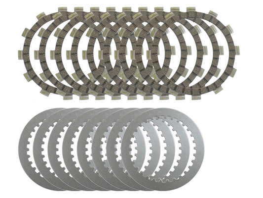 Clutch Plates & Steels Set (Without Springs) Yamaha YZ250F 14-16, YZ250FX 15-19, WR250F 15-21 (DRC288)