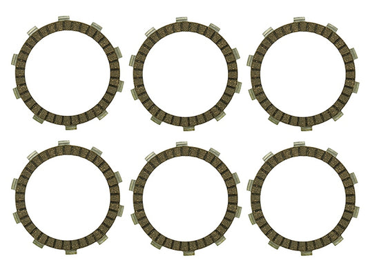 Clutch Friction Plates Honda XR250, TRX300EX 93-09, CBF250 04-06 (F1633) (EBS1190)