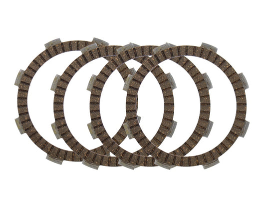 Clutch Friction Plates Yamaha XT125R 07-11, XT125X 07-11, Honda MTX80R, YBR125 05-16 (EBS1151)