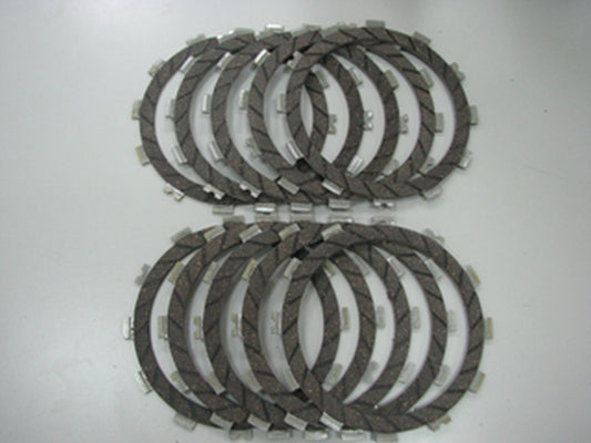 Clutch Friction Plates Kawasaki ZX9R 98-04, ZX10R 05-15, Z1000 (EBS4510)