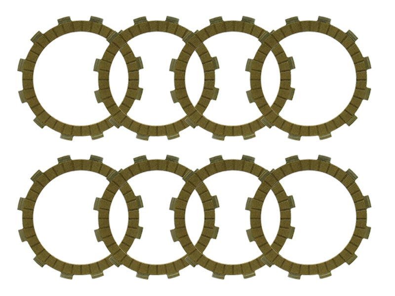 Clutch Friction Plates Racing Honda CR125 00-07, CRF250R 04-07, KTM SXF250 06-12, EXCF250 07-13 (F2602) (EBS1293R)