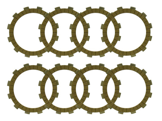 Clutch Friction Plates Racing Honda CR125 00-07, CRF250R 04-07, KTM SXF250 06-12, EXCF250 07-13 (F2602) (EBS1293R)