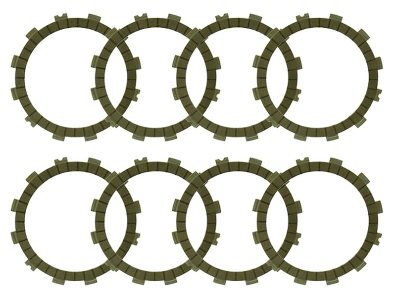 Clutch Friction Plates Racing Kawasaki KXF250 04-17, Suzuki RMZ250 04-15, RM125 02-12, ZX6R (F1759R) (EBS4514R)