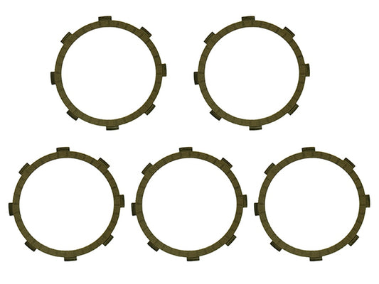 Clutch Friction Plates Racing Yamaha XT125R 05-07, YBR125 00-08, DT80LC2 85-97, TTR125 00-12 (5 Plates) (EBS2254R)