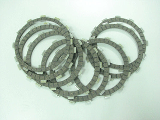 Clutch Friction Plates Suzuki DRZ400 00-08, LTZ400 03-04, Arctic Cat DVX400 04-06, Kawasaki KSF400 03-04, Honda CRF450R 10-15 (F1903,F2666) (EBS3433)