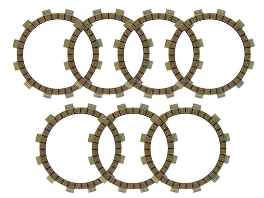Clutch Friction Plates Suzuki GS250 80-81, GSX250 80-83, GS25X 80-83, RM125 81-83 (F1973) (EBS3329)