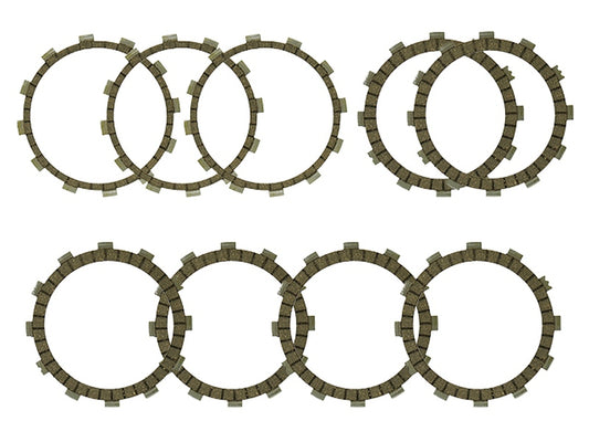 Clutch Friction Plates Yamaha XV1700 Road Star Warrior 03-05 (F1880) (EBS2363)