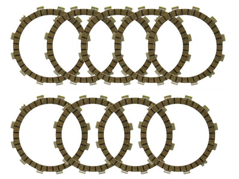 Clutch Friction Plates Yamaha YZ426F 00, YZF450 03-06, R1 09-14, MT09 14-16 (F2845) (EBS2352)