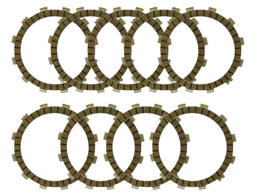 Clutch Friction Plates Yamaha YZ426F 00, YZF450 03-06, R1 09-14, MT09 14-16 (F2845) (EBS2352)
