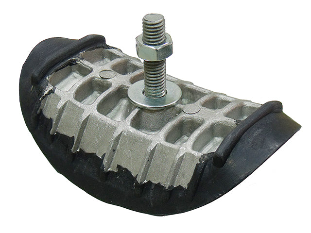 Aluminum Rim Lock with Rubber 2.50"