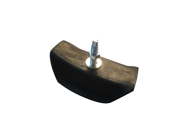 Steel Rim Lock with Rubber 2.15"
