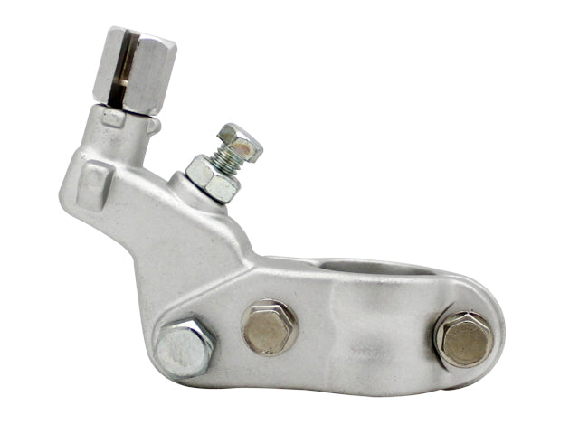 Clutch Lever Holder Honda CR125 04-07, CR250 04-07, CRF250 10-16, CRF450 09-16 Silver Without Decompression Lever (Forged) (L10100A)