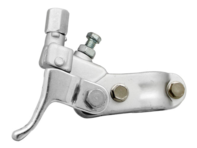 Clutch Lever Holder Honda CRF250 04-09, CRF450 04-08 Silver With Decompression Lever (Forged) (L10100A)
