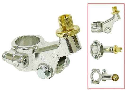 Clutch Lever Holder Honda CRF80F 05-12, CRF100F 05-12, XR200 02, XR250R 02 Silver (OEM:53171-KTO-840)