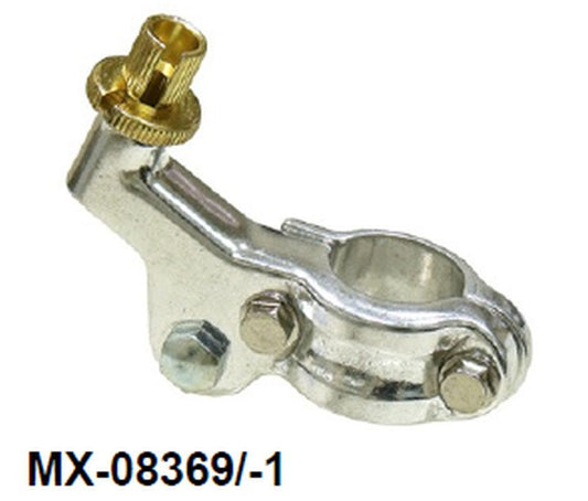 Clutch Lever Holder (Forged) Honda CR80R 96-02, CR85R 03-07, CR125R 96-03, CR250R 96-03, XR250R 96-04, XR400R 96-04 Silver (OEM:53172-KAE-730)