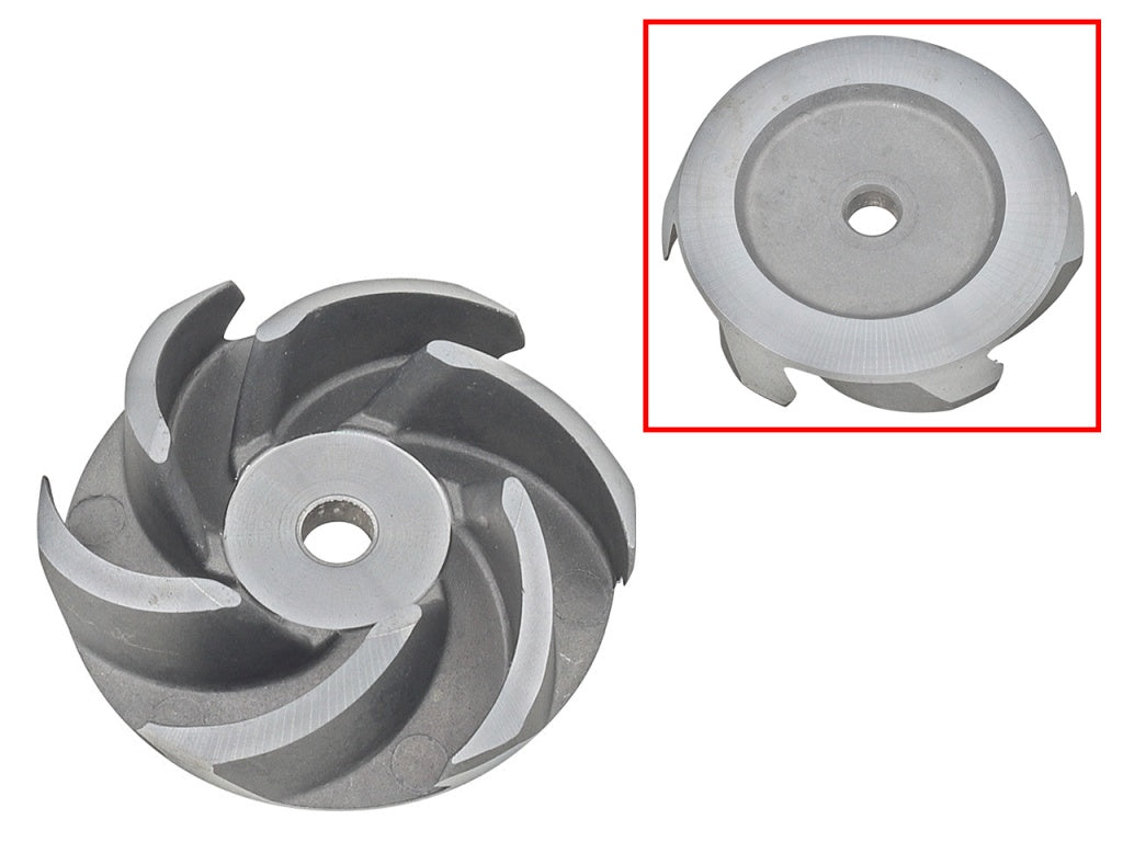 Water Pump Impeller Kawasaki KX125 91-05, KX250 92-04, KXF250 04-20, KX500 88-04 (OEM:59256-1065)