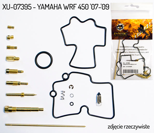 Carburetor Repair Kit Yamaha WR450F 07-09 (26-1266) (per carb)