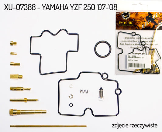 Carburetor Repair Kit Yamaha YZF250 07-08 (26-1278,26-1275) (per carb)