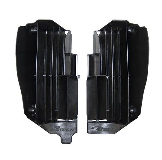 Radiator intake guards (grilles) enlarged YAMAHA YZ 450F 18-22, YZ 450FX/WR 450F 19-23, YZ 250F/450F 19-23, YZ 250FX/WR 250F (YZF, WRF) 20-23, color black