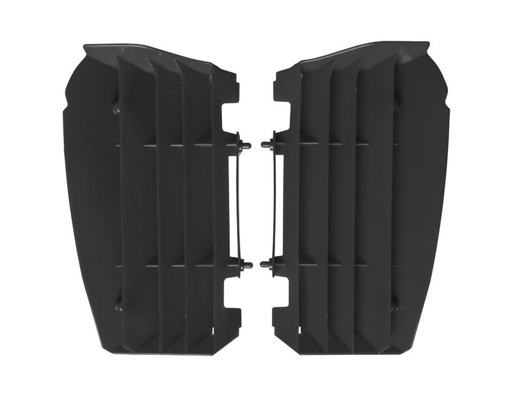 Radiator intake guards (grilles) enlarged YAMAHA YZ 250/125 22-23, YZ 250X/125X 23, color black