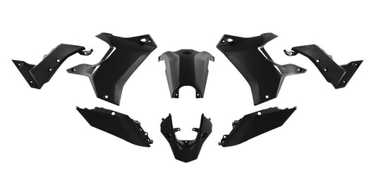 Plastics kit (without front fender) T7 Revolution YAMAHA Tenere 700 19-24 color black