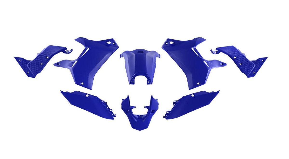Plastics kit (without front fender) T7 Revolution YAMAHA Tenere 700 19-24 color blue