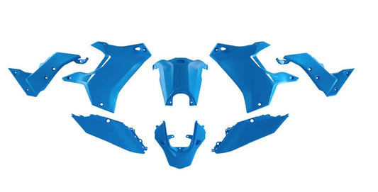 Plastics kit (without front fender) T7 Revolution YAMAHA Tenere 700 19-24 color light blue
