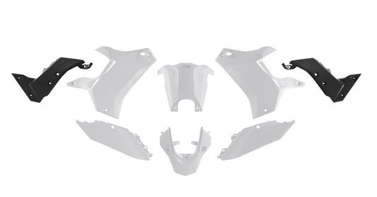 Plastics kit (without front fender) T7 Revolution YAMAHA Tenere 700 19-24 color black/white