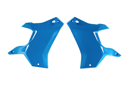Radiator shrouds (left/right) T7 Revolution YAMAHA Tenere 700 19-24 color light blue