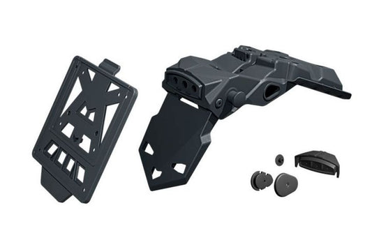 Rear wheel fender (with mudflap) adjustable 30° or 60° Revolution YAMAHA T7 Tenere 700 19-24 color black