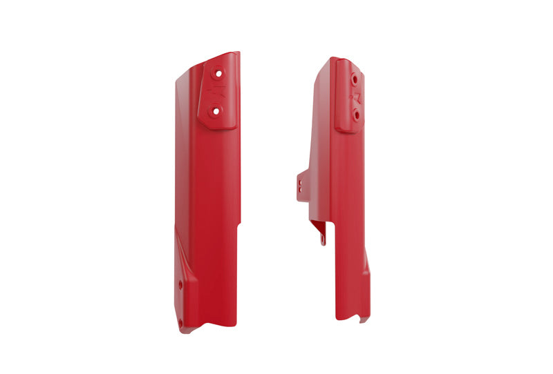 Fork guards/shock covers Revolution HONDA XL 750 Transalp 23-25 color red - only with Racetech lower fender