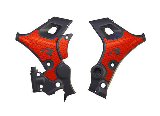 Frame guards Revolution HONDA XL 750 Transalp 23-25 color red/black